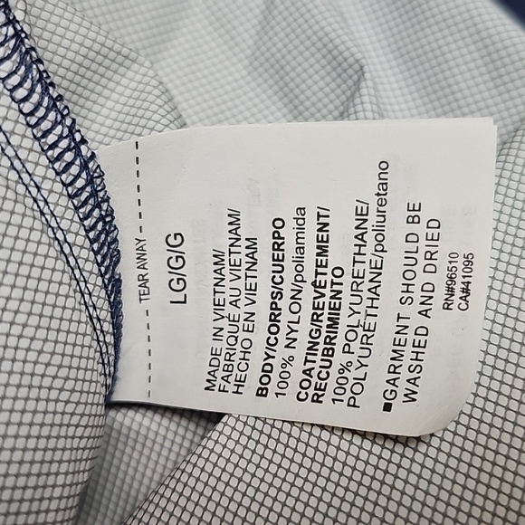 NWT Under Armour Storm Proof Cloud Strike Navy SZ LARGE - Picture 12 of 13